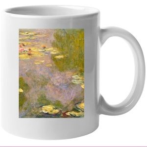 Water Lilies On A Cup By Claude Monet Mug